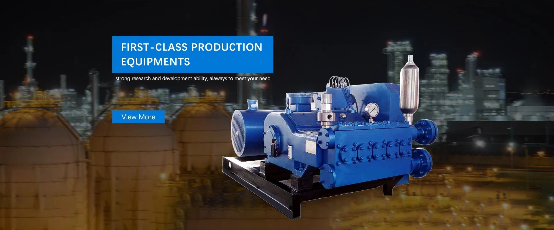 FIRST-CLASS PRODUCTIONEQUIPMENTS